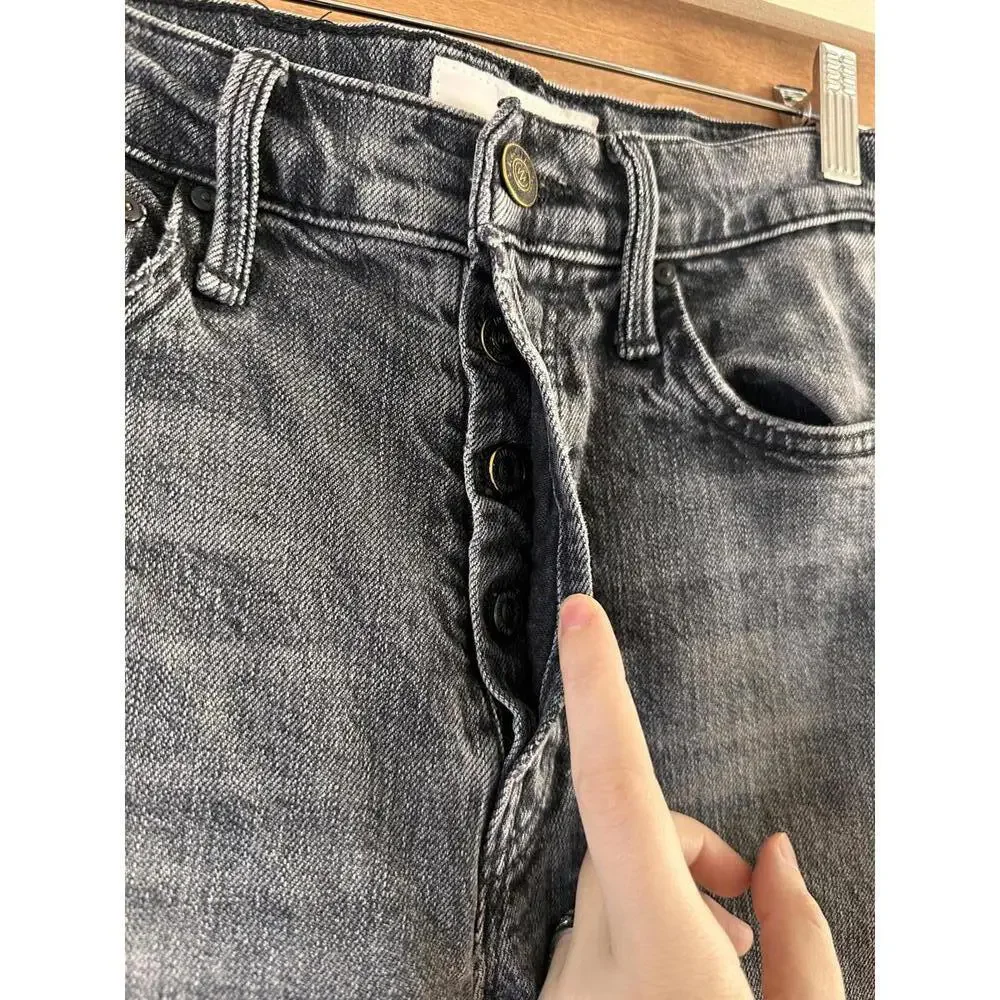 MOTHER Superior The Tomcat Ankle Jeans in On the Fly Distressed Women’s size 25 - Picture 3 of 12